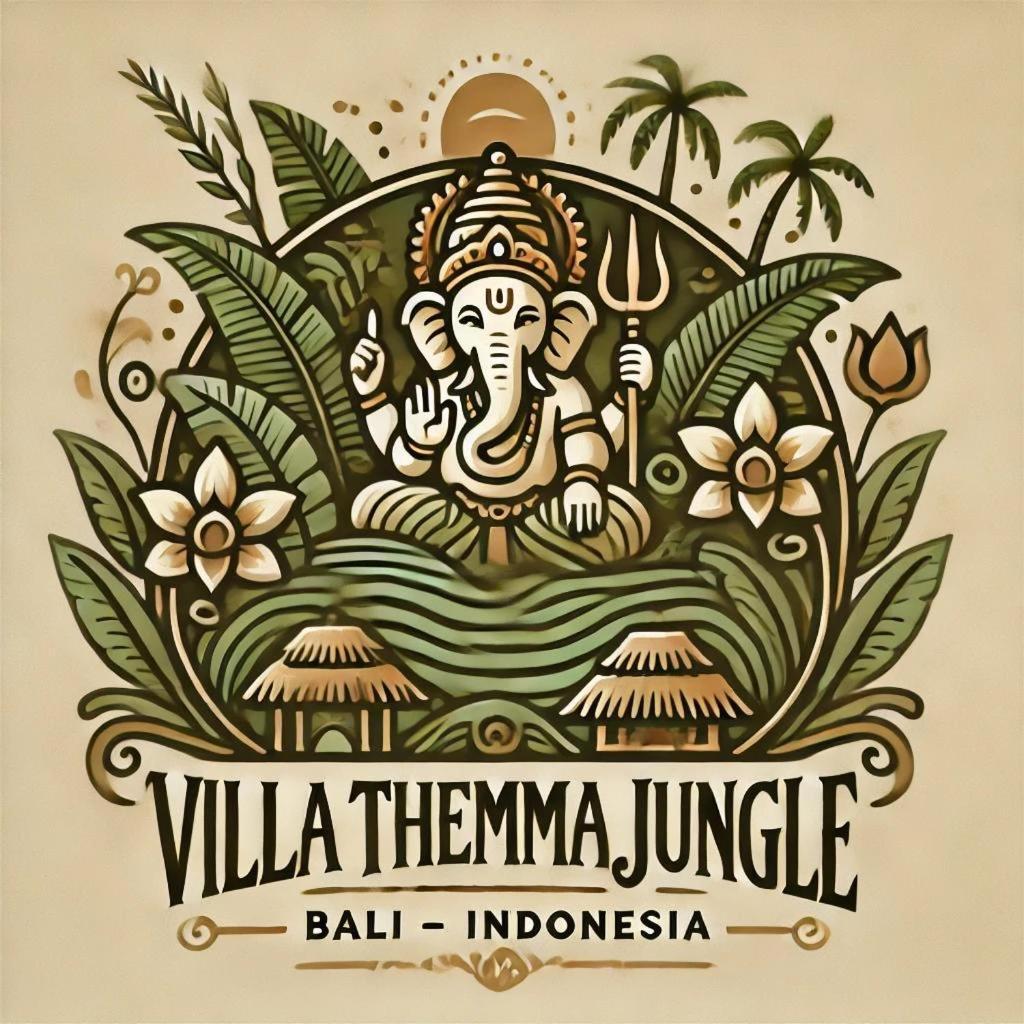 Villa Themma Jungle - Sumptuous 3Br Luxury Villa With Majestic Jungle View North Of Ubud Exterior foto